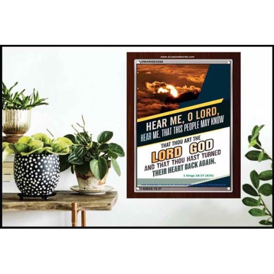 THOU ART THE LORD GOD   Scripture Wooden Framed Signs   (GWARISE5208)   