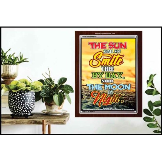 THE SUN SHALL NOT SMITE THEE   Christian Frame Wall Art   (GWARISE6659)   