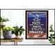 THE SPIRIT OF THE LORD GIVES LIBERTY   Scripture Wall Art   (GWARISE732)   
