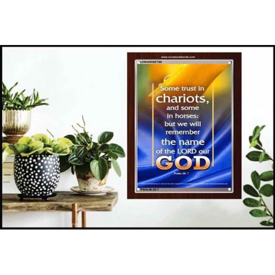 TRUST IN THE LORD   Christian Quote Frame   (GWARISE768)   