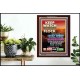 THROUGH THE BLOOD OF HIS SON   Inspiration Wall Art Frame   (GWARISE8836)   