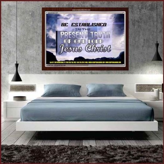 TRUTH OF OUR LORD   Inspirational Bible Verse Framed   (GWARISE4197)   