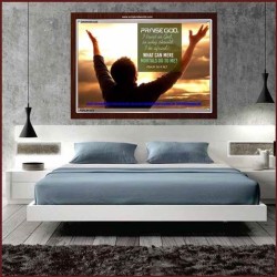 TRUST IN GOD   Framed Bible Verse   (GWARISE4228)   "33x25"