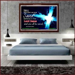 BELIEVE IN THE LORD   Inspirational Bible Verse Frame   (GWARISE4430)   