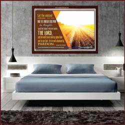 WICKEDNESS   Contemporary Christian Wall Art   (GWARISE4758)   "33x25"