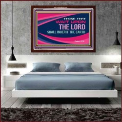 WAIT UPON THE LORD   Business Motivation Art   (GWARISE5545)   "33x25"