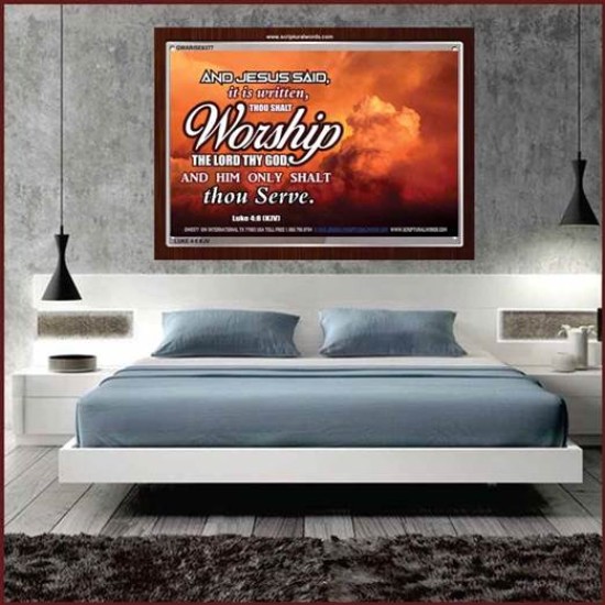 WORSHIP   Home Decor Art   (GWARISE6377)   