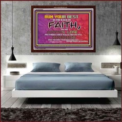 WIN ETERNAL LIFE   Inspiration office art and wall dcor   (GWARISE6602)   "33x25"