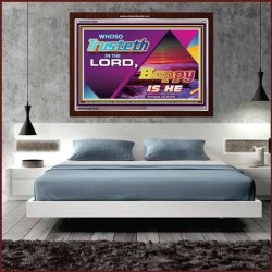 TRUST IN THE LORD   Framed Children Room Wall Decoration   (GWARISE7920b)   "33x25"