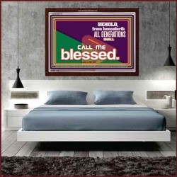 BLESSED   Custom Framed Bible Verse   (GWARISE8118)   