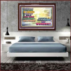 WHO IS LIKE UNTO THEE   Kitchen Wall Art   (GWARISE8261)   "33x25"