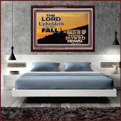 UPHOLDETH ALL THAT FALL   Scripture Wall Art   (GWARISE8356)   "33x25"