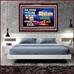 ABSTAIN FROM EVIL   Affordable Wall Art   (GWARISE8389)   