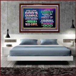 WALK IN LOVE   Inspiration Wall Art Frame   (GWARISE8931)   "33x25"