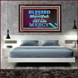 BLESSED ARE THE MERCIFUL   Frame Bible Verses Online   (GWARISE9278)   