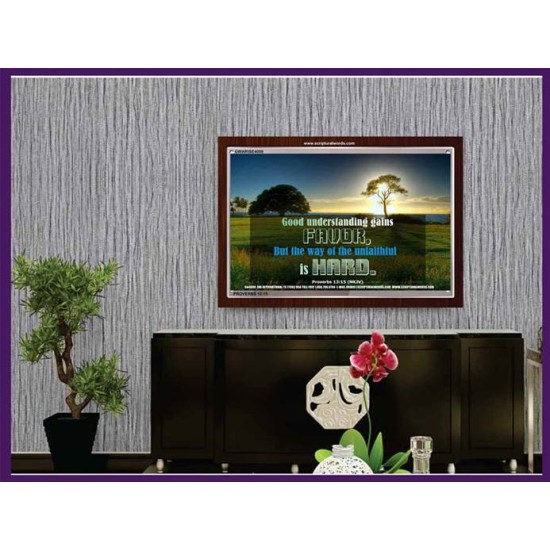 UNFAITHFULNESS   Framed Restroom Wall Decoration   (GWARISE4000)   