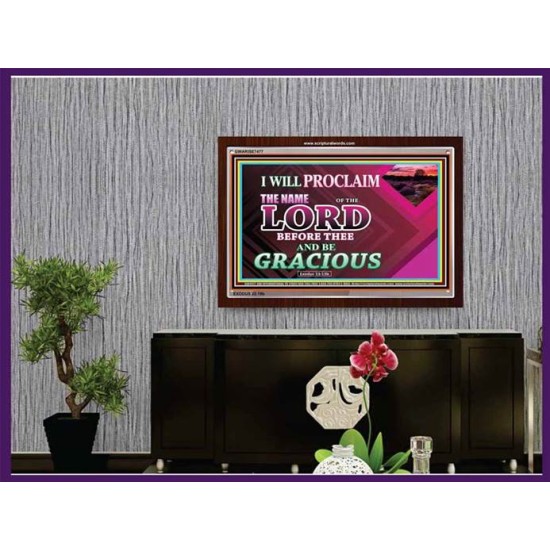 BE GRACIOUS   Framed for Home Online   (GWARISE7477)   