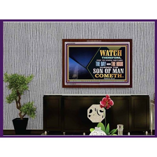 WATCH AND PRAY   Inspiration office art and wall dcor   (GWARISE9088)   