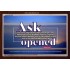 ASK AND IT SHALL BE GIVEN   Scriptural Wall Art   (GWARISE1079)   "33x25"