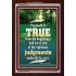 THY WORD IS TRUE FROM THE BEGINNING   Framed Bible Verses   (GWARISE1214)   "25x33"