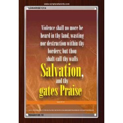 THY GATES PRAISE   Bible Verses Wall Art   (GWARISE1314)   