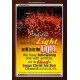 WALK IN THE LIGHT   Frame Bible Verses Online   (GWARISE1674)   