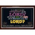 WHO IN THE HEAVEN CAN BE COMPARED   Bible Verses Wall Art Acrylic Glass Frame   (GWARISE2021)   "33x25"