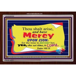 ARISE AND HAVE MERCY   Scripture Art Wooden Frame   (GWARISE2033)   