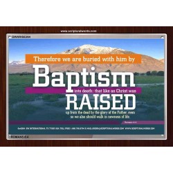 BAPTISM   Scripture Art   (GWARISE264)   