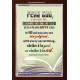 WHOLE DUTY OF MAN   Acrylic Glass Framed Bible Verse   (GWARISE4038)   