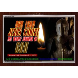 ARMOUR OF GOD   Bible Verse Frame Online   (GWARISE4462)   