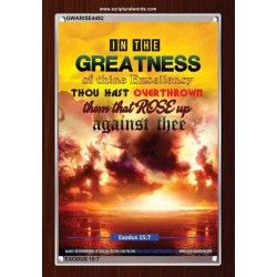 THINE EXCELLENCY   Contemporary Christian Poster   (GWARISE4492)   