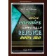 WRONGFULLY REJOICE OVER ME   Acrylic Glass Frame Scripture Art   (GWARISE4555)   