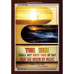 THE SUN SHALL NOT SMITE THEE   Bible Verse Art Prints   (GWARISE4868)   