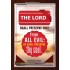 THE LORD SHALL PRESERVE THEE   Christian Wall Dcor   (GWARISE4869)   "25x33"