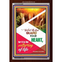 WELLSPRING OF LIFE   Christian Artwork Frame   (GWARISE4890)   "25x33"