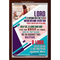 WE REST ON THEE   Frame Bible Verse   (GWARISE5219)   "25x33"