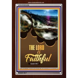 THE LORD IS FAITHFUL   Picture Frame   (GWARISE5296)   