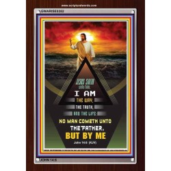 THE WAY THE TRUTH AND THE LIFE   Inspirational Wall Art Wooden Frame   (GWARISE5352)   
