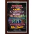 WHAT WILL A MAN GIVE IN EXCHANGE FOR HIS SOUL   Wall Art Poster   (GWARISE6365)   "25x33"