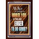 WHO IS GOING TO HARM YOU   Frame Bible Verse   (GWARISE6478)   