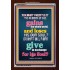 WHAT DOES IT PROFIT TO GAIN THE WHOLE WORLD   Bible Verses For the Kids Frame    (GWARISE6511)   "25x33"