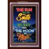 THE SUN SHALL NOT SMITE THEE   Christian Paintings Acrylic Glass Frame   (GWARISE6657)   "25x33"