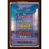 TOUCH NO UNCLEAN THING   Bible Verses Framed for Home   (GWARISE6689)   "25x33"