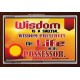 WISDOM   Framed Bible Verse   (GWARISE6782)   