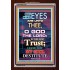 TRUST IN THE LORD   Bible Verses Frame for Home   (GWARISE7238)   "25x33"