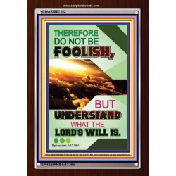 THE LORD'S WILL   Bible Verse Frame Online   (GWARISE7252)   
