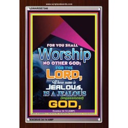 WORSHIP   Religious Art Frame   (GWARISE7346)   "25x33"