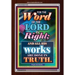WORD OF THE LORD   Contemporary Christian poster   (GWARISE7370)   "25x33"