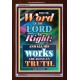 WORD OF THE LORD   Contemporary Christian poster   (GWARISE7370)   